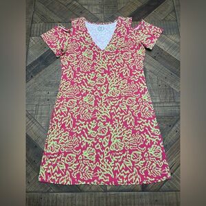 Banana Boat Pink and Yellow Patterned Top